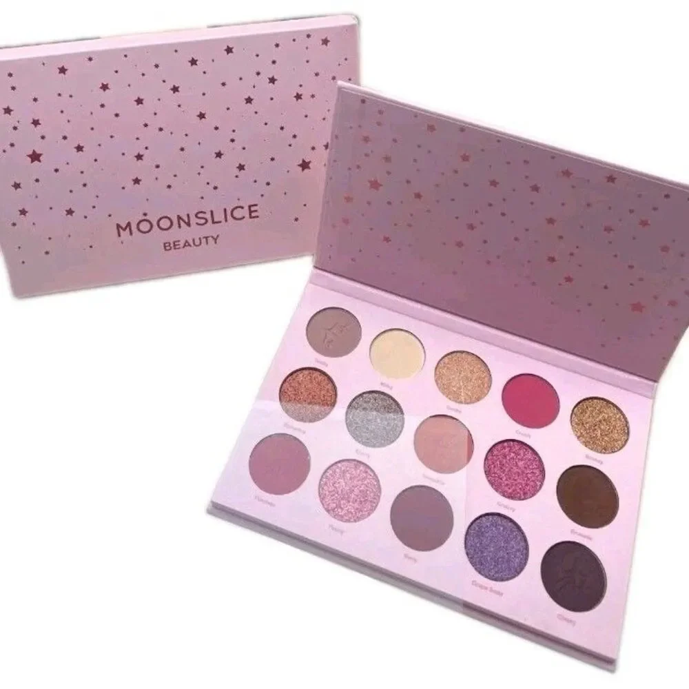 Moonslice Beauty Celestial Crush Eyeshadow Palette Vegan Matte Shimmer 20.9g NIB